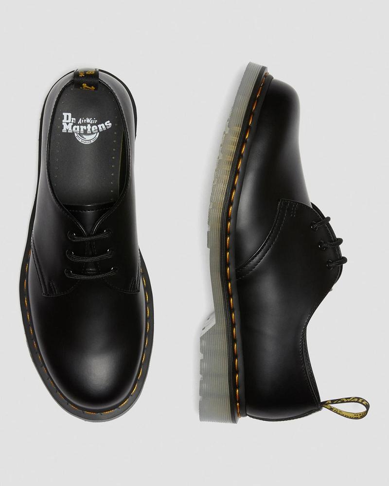 Zapatos Oxford Dr Martens 1461 Iced Smooth Cuero Mujer Negros | MX 442DFM